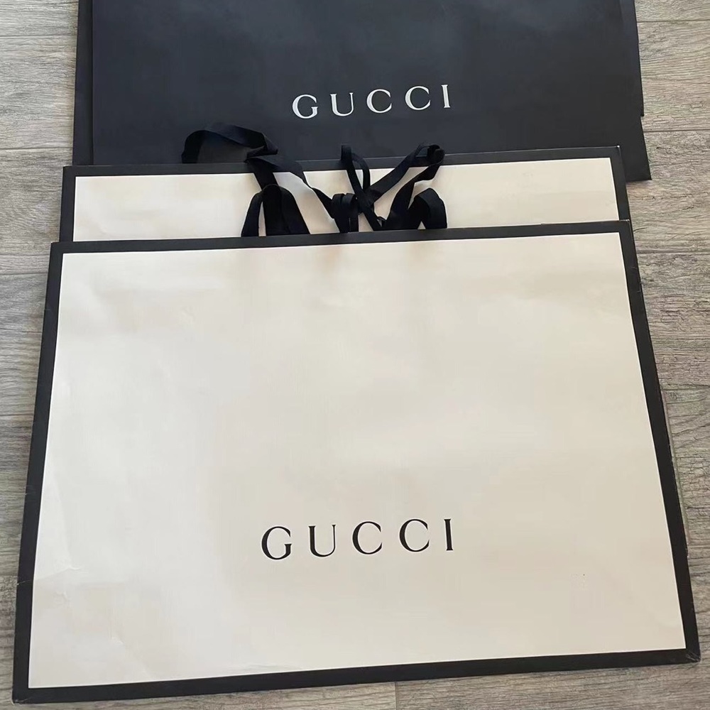 Gucci large shopping bags